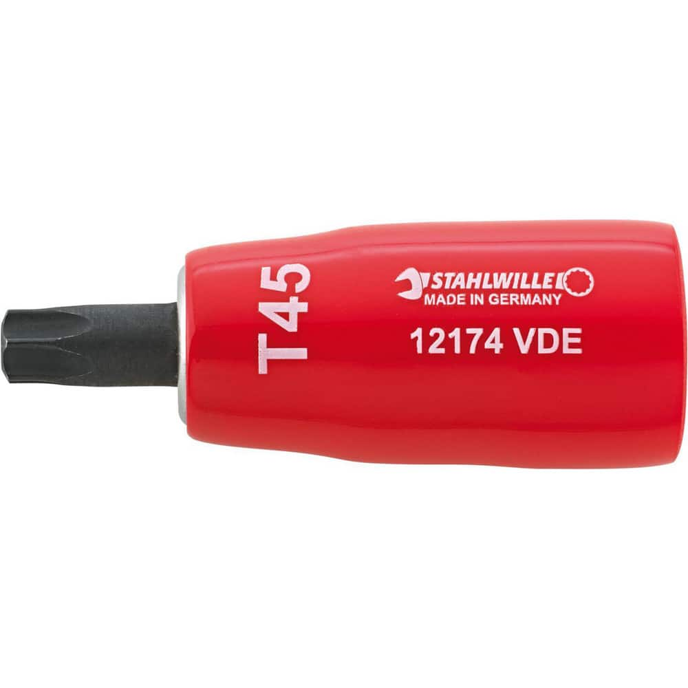 Specialty Sockets; Type: Non-Impact; Drive Size: 0.375 in; Socket Size: T20; Insulated: Yes; Non-sparking: No; Tether Style: Not Tether Capable; Features: Insulated up to 1000V; Finish/Coating: Chrome-Plated; Finish: Chrome-Plated; Drive Size: 0.375 in; S