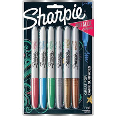 Sharpie - Markers & Paintsticks Type: Permanent Color: Assorted - Exact Industrial Supply
