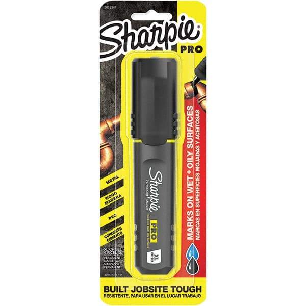 Sharpie - Markers & Paintsticks Type: Permanent Color: Black - Exact Industrial Supply