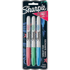 Sharpie - Markers & Paintsticks Type: Permanent Color: Assorted - Exact Industrial Supply