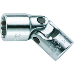 Hand Sockets; Socket Type: Flex Socket; Drive Size: 1/4 in; Socket Size (Inch): 9/16; Drive Style: Hex; Overall Length (Decimal Inch): 1.4600; Material: Steel; Insulated: No; Tether Style: Not Tether Capable; Features: Anti-Slip Drive profile; Thin wall;