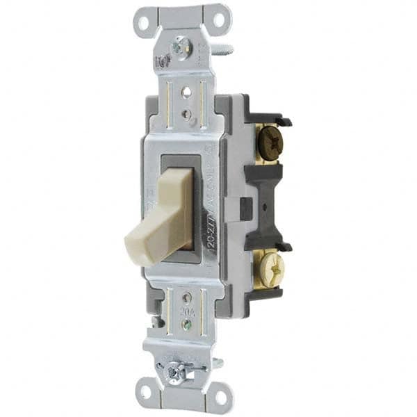 Hubbell Wiring Device-Kellems - Toggle Switches Switch Type: Medium Duty Switch Sequence: Off-On - Exact Industrial Supply