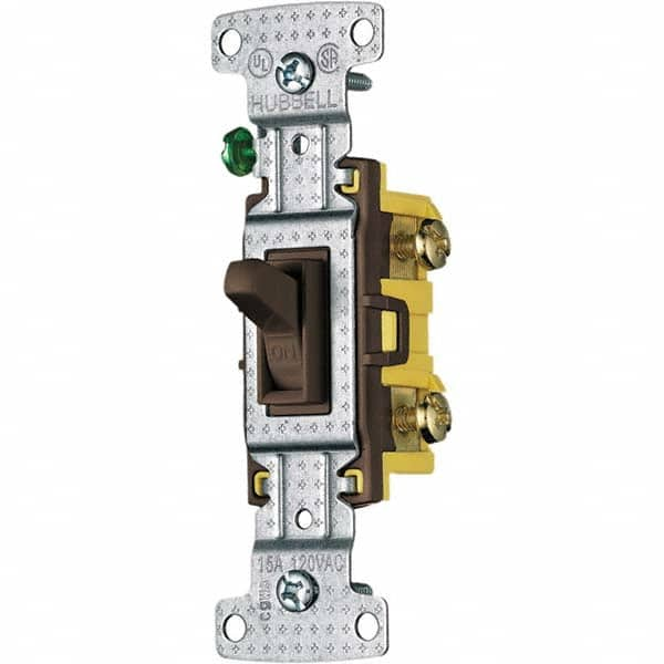 Hubbell Wiring Device-Kellems - Toggle Switches Switch Type: General Purpose Switch Sequence: Off-On - Exact Industrial Supply