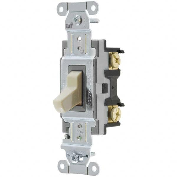 Hubbell Wiring Device-Kellems - Toggle Switches Switch Type: Medium Duty Switch Sequence: Off-On - Exact Industrial Supply