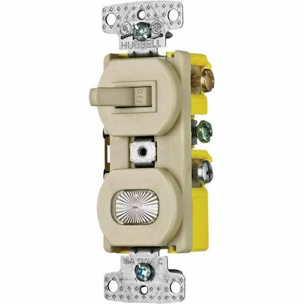 Hubbell Wiring Device-Kellems - Toggle Switches Switch Type: General Purpose Switch Sequence: Off-On - Exact Industrial Supply