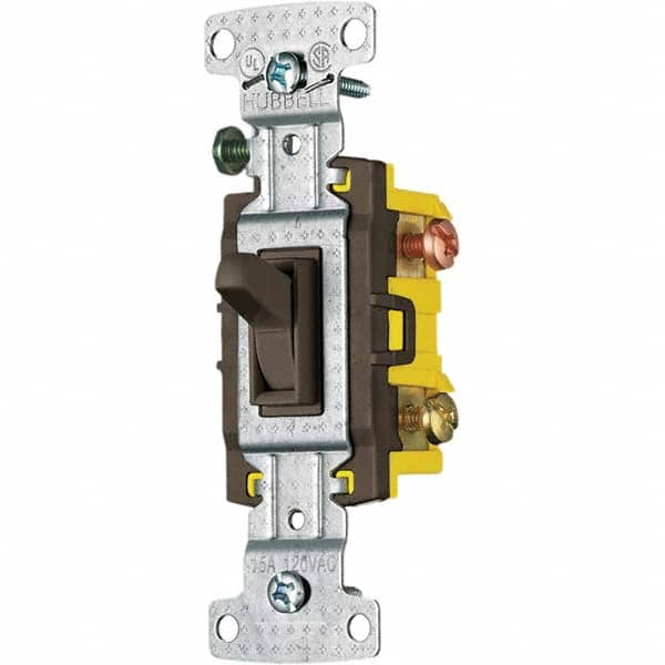 Hubbell Wiring Device-Kellems - Toggle Switches Switch Type: General Purpose Switch Sequence: Off-On - Exact Industrial Supply