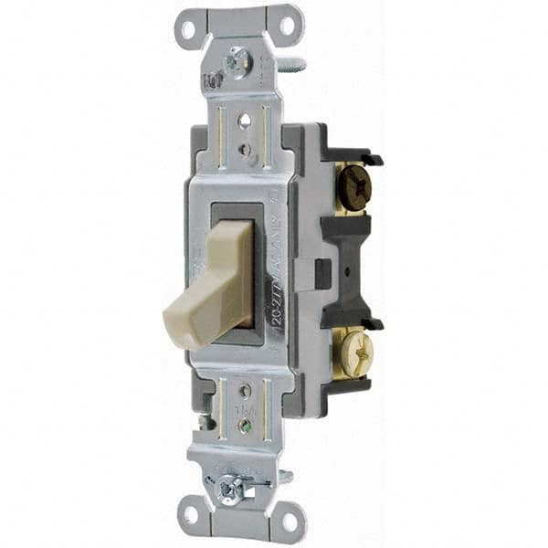 Hubbell Wiring Device-Kellems - Toggle Switches Switch Type: Medium Duty Switch Sequence: Off-On - Exact Industrial Supply