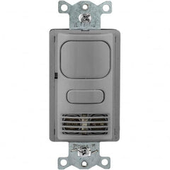 Hubbell Wiring Device-Kellems - Motion Sensing Wall Switches Switch Type: Occupancy or Vacancy Sensor Duel Switch Sensor Type: Ultasonic; Infared - Exact Industrial Supply