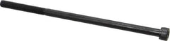 Value Collection - #10-32 UNF Hex Socket Drive, Socket Cap Screw - Alloy Steel, Black Oxide Finish, Partially Threaded, 4" Length Under Head - Exact Industrial Supply