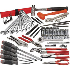 Proto - 62 Piece Starter Tool Set - Tools Only - Exact Industrial Supply