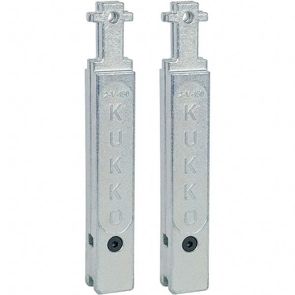 KUKKO - Jaw Extensions - For Puller & Separators, Fits Part #'s 20-2+, 20-2+S, 20-20+, 20-20+S - Exact Industrial Supply