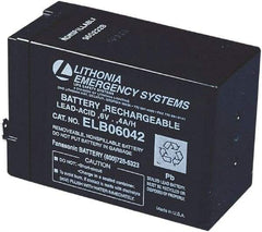 Lithonia Lighting - Light Fixture Replacement Battery - For Use with LED - Exact Industrial Supply