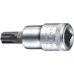 Screwdriver & Drag Link Sockets; Type: Ribe-CV Screwdriver Socket; Drive Size (Inch): 0.5 in; Blade Width (mm): 23.7 mm; Blade Thickness (Decimal Inch): 1 mm; Point Size: M12; Finish: Chrome-Plated; Insulated: No; Non-sparking: No; Tether Style: Not Tethe