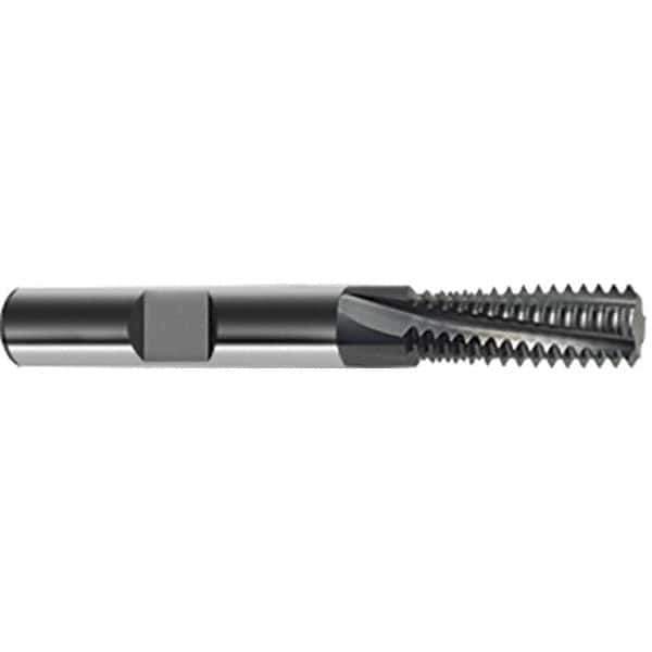 Guhring - M20x2.5 Metric , 14.95mm Cut Diam, 4 Flute Solid Carbide Helical Flute Thread Mill - Internal Thread, 41.3mm LOC, 102mm OAL, 16mm Shank Diam - Exact Industrial Supply