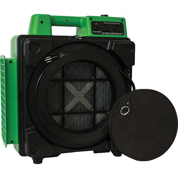 XPower Manufacturing - Self-Contained Electronic Air Cleaners Type: Portable Air Cleaner Width (Decimal Inch): 10.4000 - Exact Industrial Supply