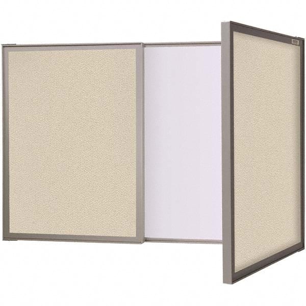 Ghent - Whiteboards & Magnetic Dry Erase Boards Type: Dry Erase/Fabric Height (Inch): 24 - Exact Industrial Supply