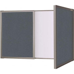 Ghent - Whiteboards & Magnetic Dry Erase Boards Type: Dry Erase/Fabric Height (Inch): 24 - Exact Industrial Supply