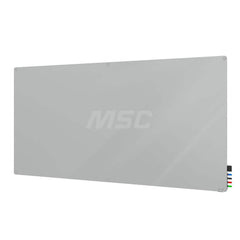 Whiteboards & Magnetic Dry Erase Boards; Height (Inch): 48; Width (Inch): 96; Includes: Board; (4) Rare Earth Magnets; (4) Markers; Acrylic Accessory Holder; Eraser; Stand-Offs; Color: Gray