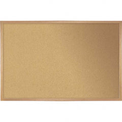 Ghent - Cork Bulletin Boards Style: Open Cork Bulletin Board Color: Natural Cork - Exact Industrial Supply