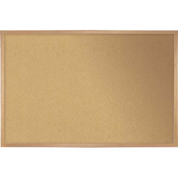 Ghent - Cork Bulletin Boards Style: Open Cork Bulletin Board Color: Natural Cork - Exact Industrial Supply