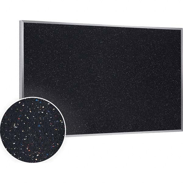 Ghent - Cork Bulletin Boards Style: Recycled Rubber Tack Bulletin Board Color: Confetti - Exact Industrial Supply