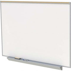 Ghent - Whiteboards & Magnetic Dry Erase Boards Type: Porcelain on steel Magnetic marker board Height (Inch): 48-1/2 - Exact Industrial Supply