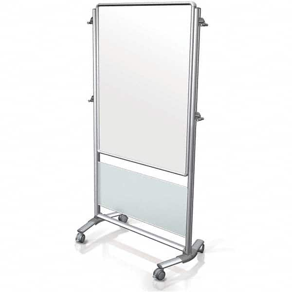 Ghent - Whiteboards & Magnetic Dry Erase Boards Type: Porcelain on steel Magnetic marker board Height (Inch): 75-5/8 - Exact Industrial Supply