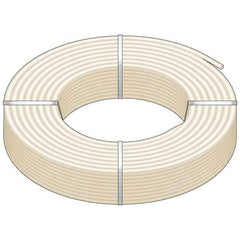 Mueller Industries - 0.862" ID x 1-1/8" OD, 100' Long, PEX-A Tube - Natural with Red Print, 100 Max psi - Exact Industrial Supply