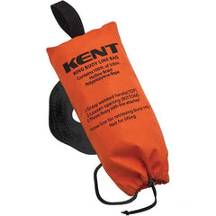 Kent - Rescue Buoys, Rings & Ropes Type: Buoy Line Bag Rope Rope Length (feet): 100 (Feet) - Exact Industrial Supply