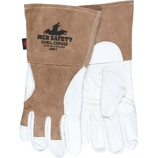 MCR Safety - Size XL Cowhide Welding Glove - Exact Industrial Supply