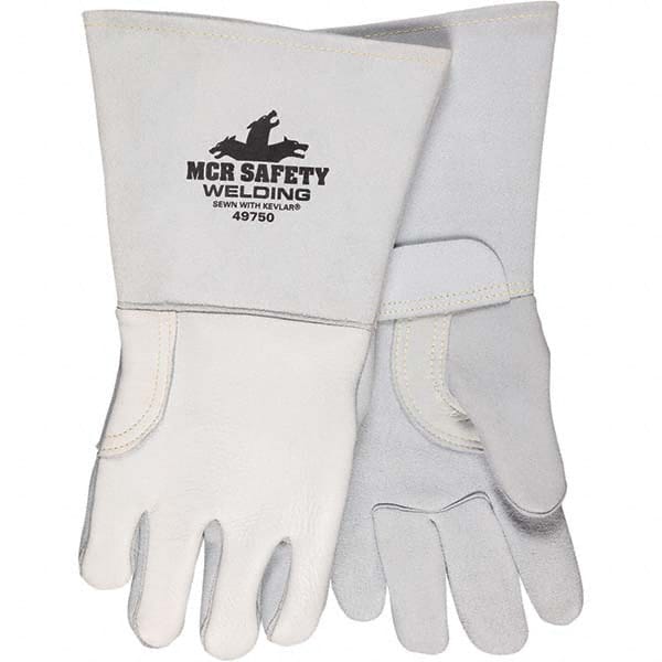 MCR Safety - Size XL Foam Lined Elkskin Welding Glove - Exact Industrial Supply