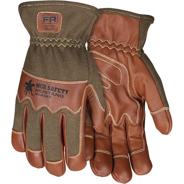 MCR Safety - Size XL Goatskin Work Gloves - Exact Industrial Supply