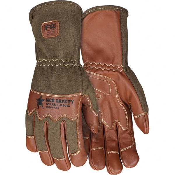 MCR Safety - Size XL Goatskin Work Gloves - Exact Industrial Supply