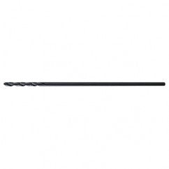 #9 RHS / RHC HSS 135 Degree Split Point Aircraft Extended Length Extension Drill - Steam Oxide - Exact Industrial Supply