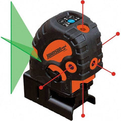 Johnson Level & Tool - Laser Levels Level Type: Self Leveling Combination Laser Maximum Measuring Range (Miles): 0.038 - Exact Industrial Supply