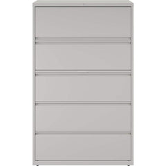 File Cabinets & Accessories; File Cabinet Type: Horizontal; Color: Black; Material: Steel; Number Of Drawers: 5.000