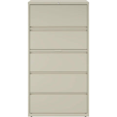 File Cabinets & Accessories; File Cabinet Type: Horizontal; Color: Putty; Material: Steel; Number Of Drawers: 5.000