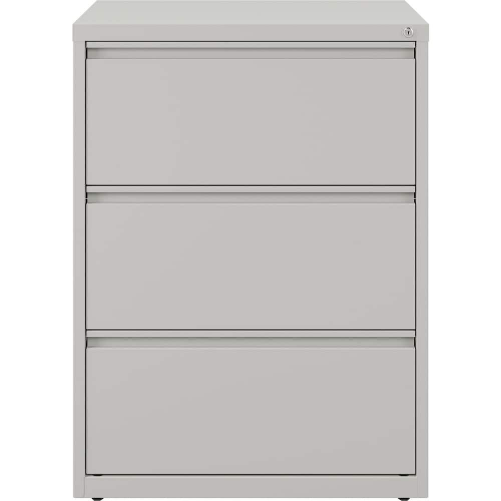 File Cabinets & Accessories; File Cabinet Type: Horizontal; Color: Light Gray; Material: Steel; Number Of Drawers: 3.000