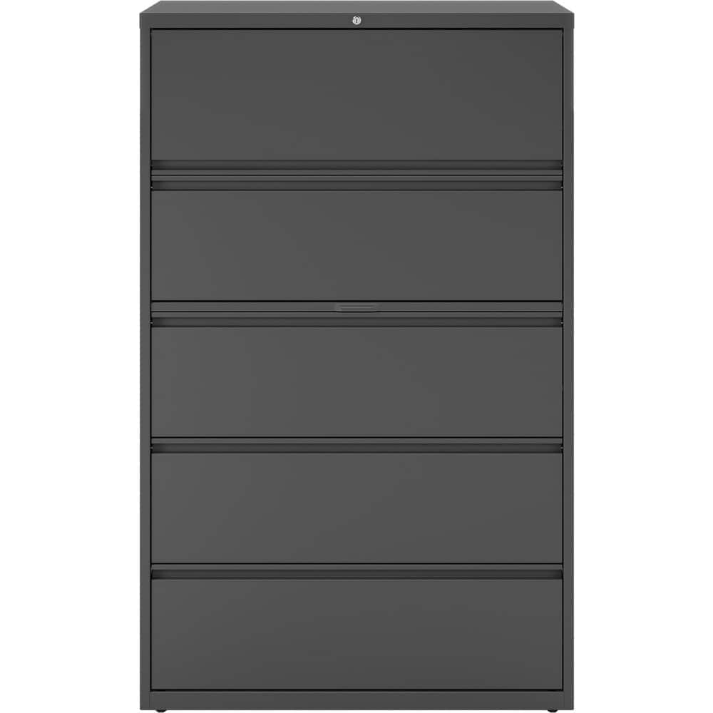 File Cabinets & Accessories; File Cabinet Type: Vertical; Color: Black; Material: Steel; Number Of Drawers: 3.000