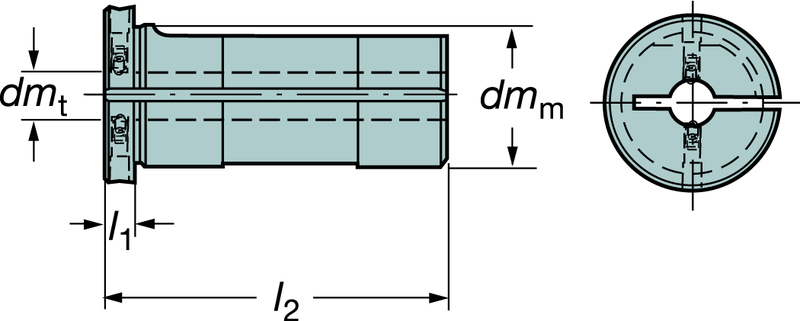 132L4025105B CLAMPING SLEEVE - Exact Industrial Supply