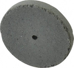 Cratex - 1" Diam x 1/16" Hole x 1/8" Thick, Surface Grinding Wheel - Silicon Carbide, Coarse Grade, 25,000 Max RPM, Rubber Bond, No Recess - Exact Industrial Supply