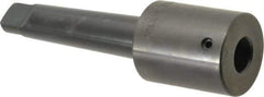 Collis Tool - 7/8 Inch Tap, 1-1/2 Inch Tap Entry Depth, MT3 Taper Shank, Standard Tapping Driver - 2-5/16 Inch Projection, 1-3/4 Inch Nose Diameter, 0.697 Inch Tap Shank Diameter, 0.523 Inch Tap Shank Square - Exact Industrial Supply