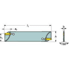 N123D15-21A2 CoroCut® 1-2 Blade for Parting - Exact Industrial Supply