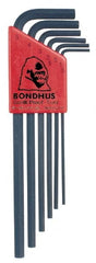 Bondhus - 6 Piece L-Key Hex Key Set - Exact Industrial Supply