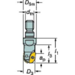 R216-12T08 Coromant Ball Nose Endmill Exchangeable Head - Exact Industrial Supply