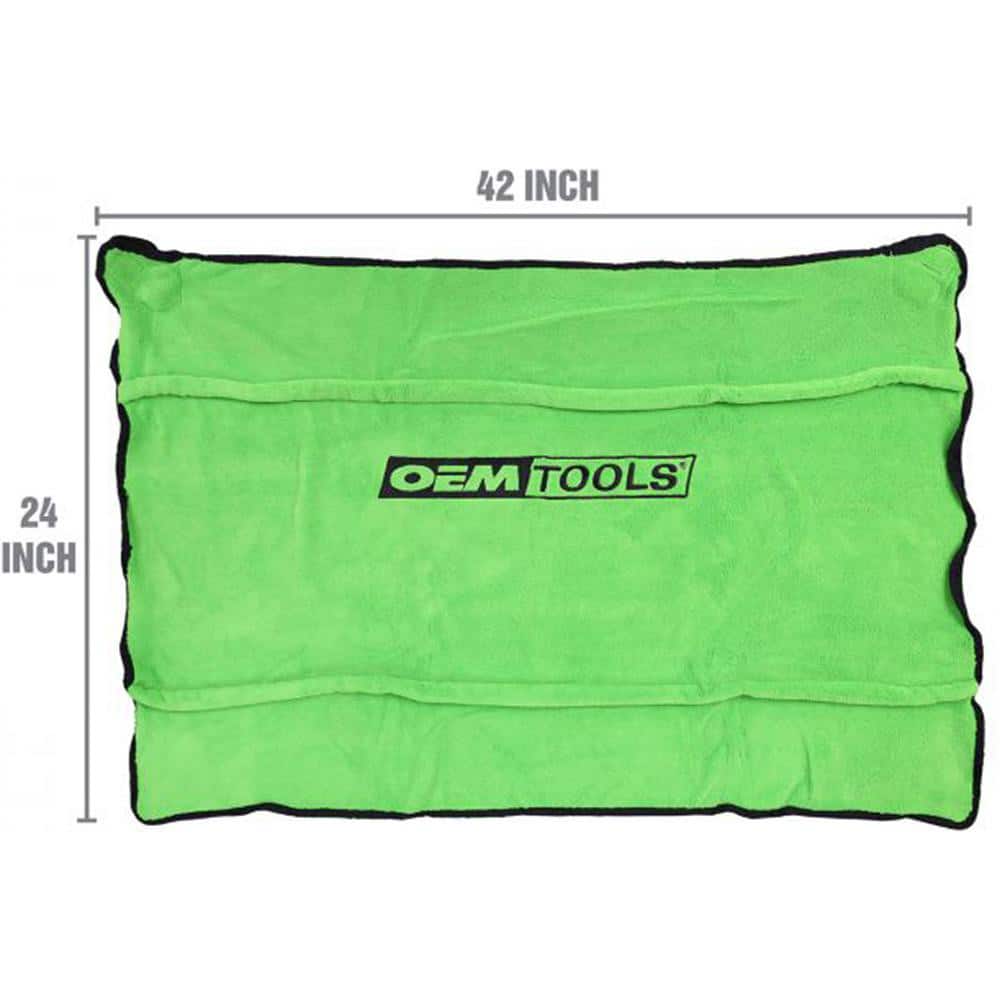 Fender Protectors; Length (Inch): 42; Width (Inch): 24; Color: High Visibility Green