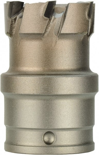 Milwaukee Tool - 1-1/4" Diam x 1/2" Deep Carbide-Tipped Annular Cutter - Exact Industrial Supply