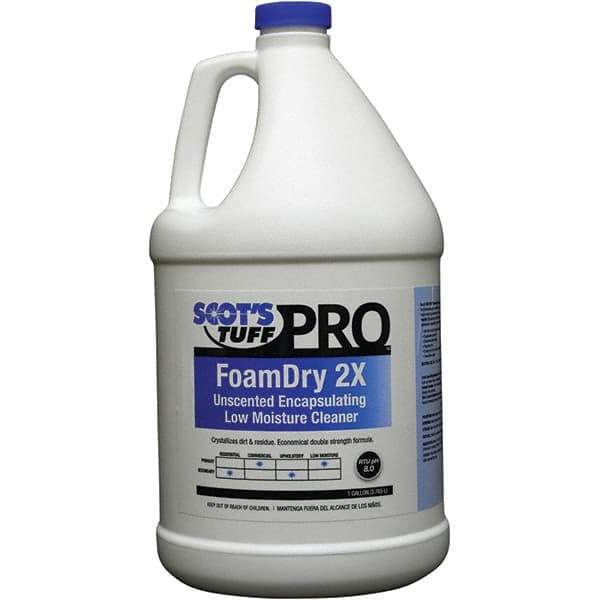 Scot's Tuff - 1 Gal Bottle Carpet Shampoo - Unscented, Use on Carpet Cleaning - Exact Industrial Supply