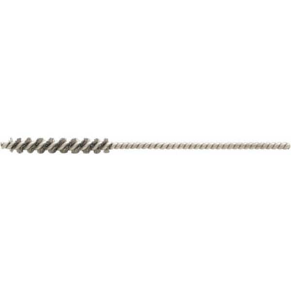 Brush Research Mfg. - 0.109" Diam Helical Stainless Steel Tube Brush - Exact Industrial Supply