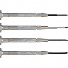 Moody Tools - Precision & Specialty Screwdrivers Type: JIS Overall Length Range: 3" - 6.9" - Exact Industrial Supply